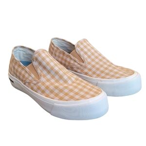 Seavees Baja Slip‎ On Platform in Mustard Women's Size 7.5